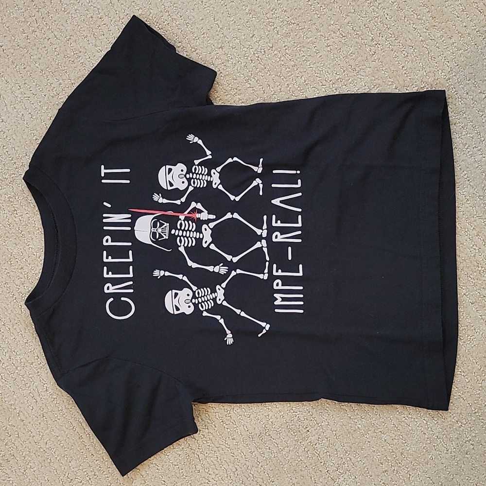 Star Wars Skeleton Halloween 🎃 Tshirt XS